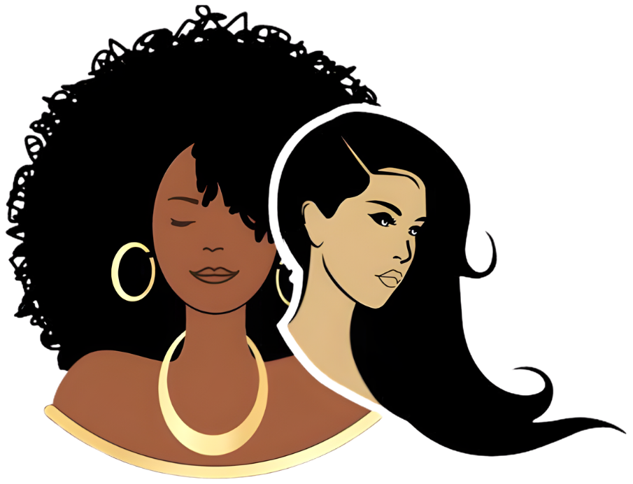 Afro Hairstyling Logo